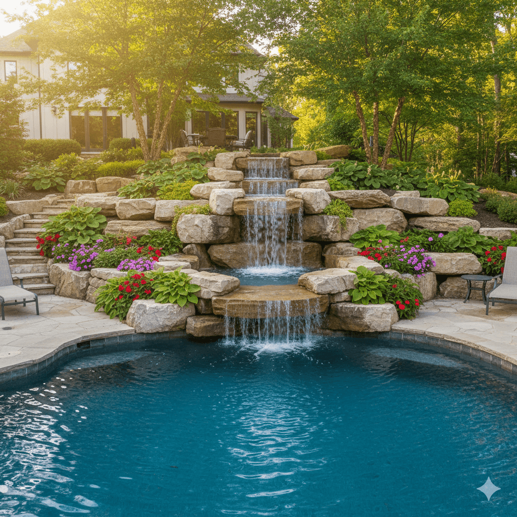 Waterfalls & Fountains